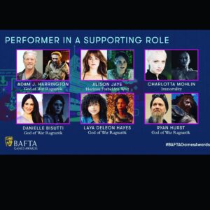 Danielle Bisutti Instagram - My 💖 is full of GRATITUDE! Thank you BAFTA Games for adding a “supporting role” category to acknowledge more incredible performances in the video game space. What a remarkable list of actors and an absolute honor to be among them! 

Congratulations to all and in particular my cast-mates: Adam Harrington as “Sindri” Ryan Hurst as “Thor” and “Laya DeLeon Hayes as “Angrboda” 🙌🏻 your devotion and talents inspire me! Loved working with you. 

BIG CONGRATULATIONS to the incomparable Chris Judge “Kratos” and Sunny Suljic “Atreus” for your “Best Performer in a Leading Role!” 
Creating alongside you for the past nine years has been a true gift. I’m awed by your talents, creativity & generosity. My heart is overjoyed for your acknowledgment in this category. So well deserved! 

WAY TO GO TEAM @santamonicastudio for receiving a record, breaking 14 BAFTA Game nominations for God of War Ragnarök including BEST GAME! 🙏🏻💙❄️🙌🏻👏🏻🎉

#baftagamesawards #playstation #godofwar #godofwarragnarok #nomination #videogames #gameoftheyear #bestgame #freya #teamfreya 🦅❤️‍🔥⚔️👑
@vox_inc_usa @bohemiagroup_ @fullempirepromotions