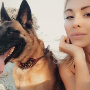 Danielle C. Ryan Instagram - She’s my ☀️ and my happy thought. • •
#indie #malinois #bff #weekend