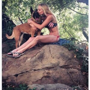 Danielle C. Ryan Instagram - Happy 4th of July!! 🎇🎇🎇🎇🎇🎇 #independenceday #america #4thofjuly #usa #malinois #agirlandherpup #americanflag #blueeyes #allamerican