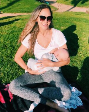 Danielle Demski Instagram - Nourishing my baby from my own body is the best feeling...Not to mention all the extra cuddle time🤱❤️👶🏼
.
Now don’t get me wrong, I definitely had my fair share of challenging moments while breastfeeding, especially in the beginning! So many people told me “breastfeeding will come naturally“ or “you’ll just know what to do”. That wasn’t the case for me. With my daughter, Ashlyn, the first couple weeks were painful and I felt defeated when I couldn’t get her to latch properly. But then I met with an amazing lactation consultant that helped me figure things out and it was smooth sailing from there! I breastfed my daughter for 19 months and was a bit mournful when we stopped. The second time around I feel so much more confident and comfortable and now I’m trying to take in every precious moment with my little man. For all you mama’s out there who are struggling, don’t give up, ask for help and stick with it...you got this!💪
.
.
.
.
.
#breastfeedingmama  #normalizebreastfeeding #babyboy #strongmama #boymom #girlmom #momlife