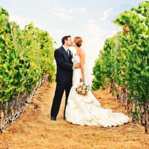 Danielle Demski Instagram - Cheers to 9 years and so many wonderful memories!😍🎉🥂
Life has definitely changed since the day we said “I do” but I would do it all over again in an instant. Happy anniversary #EthanErickson ❤️
.
.
.
.
.
#weddinganniversary #husbandandwife #9years #napa #brideandgroomphotos