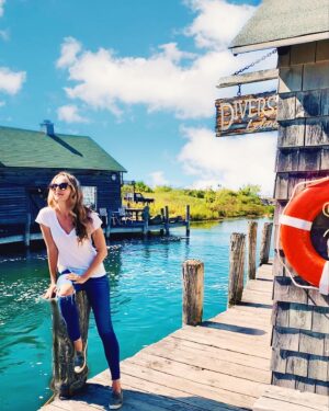 Danielle Demski Instagram - 📍Fishtown, Leland MI…What a beautiful place! Who’s been here? I won’t forget you Northern Michigan!  On to the next adventure…🚗🎥
#usaroadtrip #toyota #northernmichigan 
.
.
.
.
.
#tvcommercial #husbandandwife #michigan #setlife #toyotaroadtrip #actor #toyota #letsgoplaces #workhubby #roadtrip #behidthescenes #bts #coupleswhoworktogether #fishtown #traveltuesday
