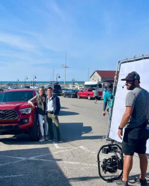 Danielle Demski Instagram - 📍Fishtown, Leland MI…What a beautiful place! Who’s been here? I won’t forget you Northern Michigan!  On to the next adventure…🚗🎥
#usaroadtrip #toyota #northernmichigan 
.
.
.
.
.
#tvcommercial #husbandandwife #michigan #setlife #toyotaroadtrip #actor #toyota #letsgoplaces #workhubby #roadtrip #behidthescenes #bts #coupleswhoworktogether #fishtown #traveltuesday
