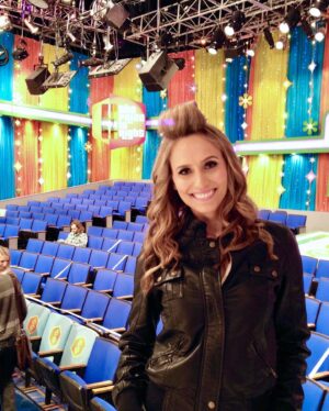 Danielle Demski Instagram - $$$ 𝑪𝒐𝒎𝒆 𝒐𝒏 𝒅𝒐𝒘𝒏! $$$
Happy 50th anniversary #PriceIsRight!👏🏼 Proud to have been a part of such an iconic show 🥳🎬💃
.
.
.
.
#ThePriceIsRight #50years #behindthescenes #tvhost #setlife #gameshow #hollywood #lovemyjob #CBStvstudios #bts