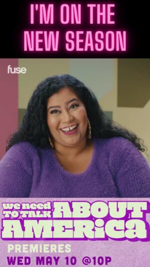 Danielle Perez Instagram - New season of #WeNeedToTalkAboutAmerica is out! I’m in the premiere talking careers, being every parent’s cautionary tale 🤣

Watch now on @fusetv 🙌🏾📺💜

Link in bio 👀