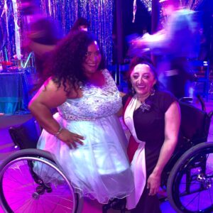 Danielle Perez Instagram - STREAMING NOW @specialnetflix ✨ Thank you @ryanoconn for making me a prom queen 💗💫✨ being on @netflix in such a groundbreaking show is a literal dream come true, thank you for making space for a fat Dominican bitch in a wheelchair ✨ I loved working with you @csj214 @instawhoree @lifeisshort_ @maxjenkinsyall @danringey @norsophocles & all The Crips ✨ I loved being bad, booked & busy with y’all in quar 💅🏾 can’t wait for us to dance again 💫
