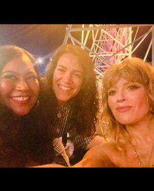 Danielle Perez Instagram - Can’t wait for you to watch me on @russiandollnetflix this season ✨ got to celebrate season 2 with my bestie @madison_shepard & a few close personals ✨ thank you @nlyonne for including me in the mythos of one of my favorite shows ❤️ 
🪆 4/20 @netflix
📸  @emmaeliza