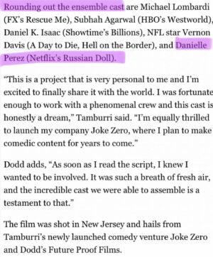 Danielle Perez Instagram - Made a movie with some of my favorite people ❤️🎬✨

Can’t wait for you to see what @brandontamburri @hederjon @reallyjamielee @subhaha & I did #PlanB