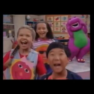 Danielle Vega Instagram - :: Barney & Friends aired on PBS 30 years ago today. It was my first professional acting opportunity and I couldn't be more grateful for my time on the show. I will never take for granted the lives we have touched and hope the memory of Barney, Kim and the rest of his friends continue to live on for years to come. 💜
•
•
•
•
•
•
•
•
•
•
#DanielleVega #BarneyAndFriends ##BarneyKid #ChildActor #Memories #iLoveYou #YouLoveMe