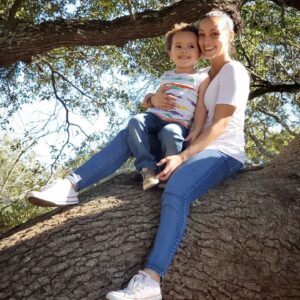 Danielle Vega Instagram - :: I love being his Mom. ❤
•
•
•
•
•
•
•
•
•
•
#DanielleVega #MomAndSon #ClimbingTrees #MomLife #Love #iLoveHim