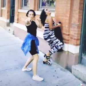 Danielle Vega Instagram - :: This girl. This girl right here. Mi pana por vida. ❤ @vivalivin 
•
•
•
•
•
•
•
•
•
•
#DanielleVega #VivianLamolli #BFF #Locas #Chicago #Downtown #WhatAreWeDoing #BustItChallenge