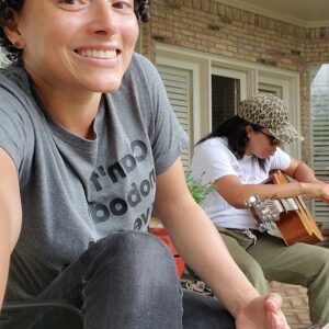 Danielle Vega Instagram - @MsJtwice35 and I wanted to put our skills to work doing a cover of #AlanisMorissette's #YouOughtaKnow. ❤
•
•
•
Nose wiping, no makeup wearing, spit singing angst. 😌
•
•
•
•
•
•
•
#DanielleVega #AcousticGuitar #Vibing #RainyDayVibes #TeenAngst #LostLove