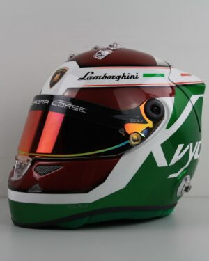 Daniil Kvyat Instagram - Thanks to everyone who participated in the helmet design competition! We received an overwhelming amount of cool ideas. 

This is the winner! I’m excited to wear @nils.sajonz design for the 2024 WEC season. Also great job by @crihelmet for completing the idea. 

And it’s already race week in Imola so going to wear this helmet very soon 😉
