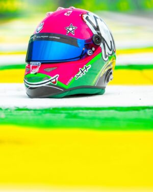 Daniil Kvyat Instagram - The one off design for the Sao Paulo Brazilian race! 😉 Couldn’t resist not to use it from the fan competition done earlier this year. Well done to @duda.zk._ for this mega design! ✊🏻🙌🏼