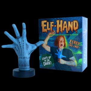 Danny Elfman Instagram - We all need a hand every now and then. I hope you enjoy this, my hand, and may it not  turn on you (as it did to me when it tried to attack me) and instead bring you protection and pleasure. My suggestion…. don’t provoke it.

(2/3)
_______

Get your Limited Edition SIGNED and NUMBERED Elfhand before they are gone for good! Just visit the website and click on the Elf-Store - Link in bio. 

#dannyelfmanmerch #elfhand #elfstore #danielrhorne #limitededition