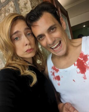 Danny Giannakopoulou Instagram - Αίμα, δάκρυα και ανατριχιλες.
Λοβ γιου @stavros_svigkos , λοβ γιου όλ στον #erotasfygas ,
will that be the end of it?
.
.
#shootings #erotasfygas #greatteam #actress #acting #end #not
