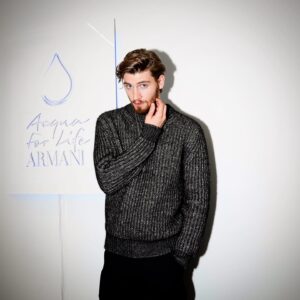 Danny Griffin Instagram - Was a pleasure @armanibeauty, thank you for having me 🙏🏼 @joannapford @giorgioarmani #acquaforlife