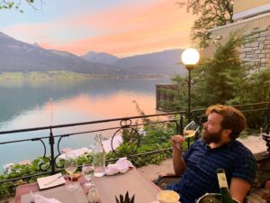 Danny Masterson Instagram - I don’t always drink Grüner Veltliner but when I do it’s in Austria... stay thirsty my friends....