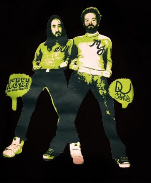 Danny Masterson Instagram - Cleaning out the old T-shirt drawer and found this bad boy from the Laverne and Shirley dj tour 2006/7/8? #djmomjeans @steveaoki