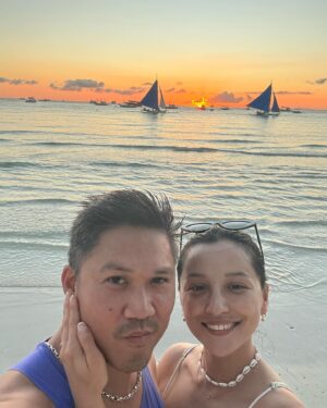 Dante Basco Instagram - #Boracay, still one of my favorite beaches in the world… the sunset is one of the greatest things to see. I’m so happy to bring @alicerehemutula for the first time!