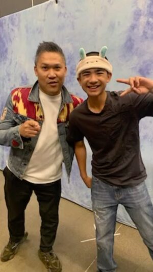 Dante Basco Instagram - Hangin with the youngin’s last weekend in #Montreal! Loved kickin it with @dallas_liu & @gordoncormier_official! @mtlcomiccon caught us in the #asiansquats