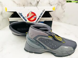 Dante Carver Instagram - Really Cool Ghostbusters Gear!! ありがとうごさいます😊🤩　#ectoboots #イクトブツ　#Sony #ゴーストバスターズ　#リーボック 映画も早く観たい👻 Looks Like A Fun Movie!!