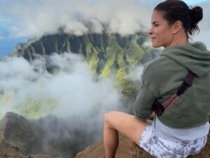Danyelle Wolf Instagram - KAUAI, HAWAII❤️Beautiful views with beautiful people! This place will always have a piece of my heart! #kAuai #hawAii #napalicoast #kalalaulookout #ridgehike