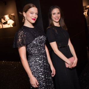 Daphné Patakia Instagram - Avec ma marraine @leaseydoux_genuine. Grand honneur. @academiedescesar @chanelofficial