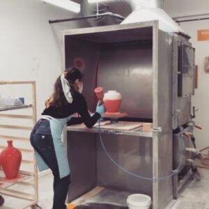 Darci Shaw Instagram - The Colour Room is in cinemas & available to stream on Sky today!

I mildly look like I know what I’m doing here but if you scroll you’ll see the true extent of my pottery talent..

#thecolourroom
@caspianfilms 
@wedgwood