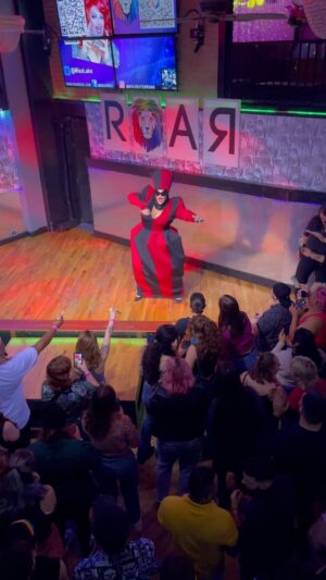 Darienne Lake Instagram - Love on top of love,  @gracejonesofficial realness at @rochesterroar!

🐘🐘🐘

#dariennelake #drag #queen #dragqueen #dragrace #rupaul #rpdr #rupaulsdragrace #mtv #aclu #makeup #fashion #Igbt #pride #allstars #AS8 #gracejones #dragart
