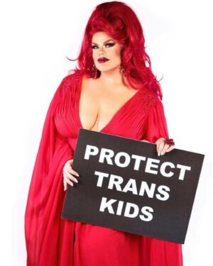 Darienne Lake Instagram - I’m honored to be part of @mrskashadavis’ video for her single “Breakdown” from @rupaulsdragrace #allstars8 challenge. She wanted to bring light to issues we are all facing globally. 
photographed by @johngramphotos 
#mybodymychoice #dragisnotacrime #protectkidsnotguns #soberiscool #ageismisold #protecttranskids #votevotevote #blacklivesmatter