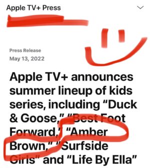 Darin Brooks Instagram - YEAHHH!!! 🙌👏💪 (That’s what I’m screaming in the picture) — Amber Brown airing this summer!! JULY 29th on @appletvplus Can’t wait to see it! What about YOU??? 🔥😁😎🤙 Super proud of all these people!!! A HUGE thank you to @bonniehunt_real and @bobprods @boatrocker and the lovely folks at @appletvplus | Such an amazingly talented, funny and heart warming group of people - actors, directors, producers and all of the CREW! We couldn’t do any of it without you!! 👏👏👏 I’m just super excited! Cheers!! 😎👍🙌👏 #AmberBrown #appletv #appletvplus #summertime