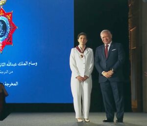 Darin J. Sallam Instagram - Honored to have been bestowed the insignia of the Order of Excellence by His Majesty King Abdullah II on May 25th, 2024 at Al-Hussainiyya Palace on the 78th anniversary of our Jordan’s independence which also coincides this year with the Silver Jubilee.

This royal recognition in my home country and from His Majesty the King has an incredibly special place in my heart and I hope to continue creating more cinematic works that hopefully will have an impact in this world.

تشرفت بتكريمي من قبل جلالة الملك عبدالله الثاني المُعظّم بوسام التميّز في ٢٥ أيار ٢٠٢٤ في قصر الحسينية في الذكرى ٧٨ لاستقلال أردننا الغالي والذي يصادف أيضاً هذا العام اليوبيل الفضي.
 
هذا التقدير الملكي السامي في وطني و عزوتي و من جلالة الملك له قيمة خاصة في قلبي و آمل أن أستمر في انتاج المزيد من الأعمال السينمائية التي أتمنى أن تترك أثر في هذا العالم بإذن الله.

@rhcjo 
#independenceday 
#jordan