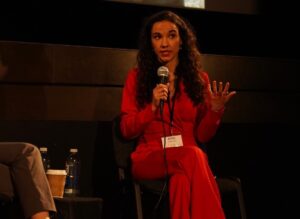 Darin J. Sallam Instagram - Another highlight from this year was interviewing the phenomenal @darin.sallam about her film @farha.film - a scripted feature about the horrors of the 1948 Nakba and how it ripped apart the lives of Palestinians. Sadly, this was not just one historic event. We only need to see the footage and photos coming out of Gaza to watch history repeat itself, and that the Palestinian Nakba has been ongoing ever since. These are dark days but we look to important voices and artists like Darin who raise awareness with their powerful, humanising work and advocacy.
They tried many times to silence Darin (and other prominent Palestinian voices), but the truth prevails. 

Photo by @salzarzour.
Curated by @sarahaghaonline.
Event brought to you in partnership with @bethlehem_culturalfestival.
Big thanks to producers @deema.azar and @ayah.jardaneh.

#endtheoccupation #freepalestine #Gazaunderattack #Farha #TheArabFilmClub