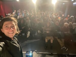 Darin J. Sallam Instagram - France part 2: after @farha.film release, the film had a great tour in France and recently it had another incredible tour in the cities of Narbonne, Toulouse, Obernai, Strasbourg and I had a great conversation with the students of the University of Strasbourg.

And as always the best part is meeting heartwarming and memorable people ❤️