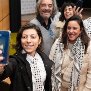 Darin J. Sallam Instagram - In every screening I go to I feel like I’m meeting a new extension of FARHA’s family, the amount of love and warmth I saw in the people of The Canary Islands and their solidarity with Palestine, Unforgettable.

@ccagrancanaria @cabildodegrancanaria @fundacionaraguaney