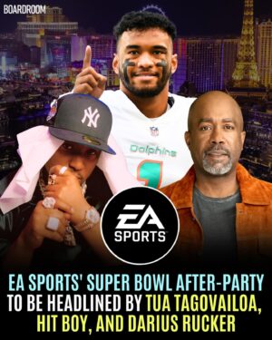 Darius Rucker Instagram - EA SPORTS will team up with the NFLPA for a Madden Bowl after-party called “The 99 Club” at House of Blues Las Vegas. Miami Dolphins Pro Bowl QB Tua Tagovailoa will host the event, with a performance by Grammy Award-winning musician Darius Rucker and an appearance from Grammy Award-winning producer and rapper Hit-Boy.

Details at the link in bio.