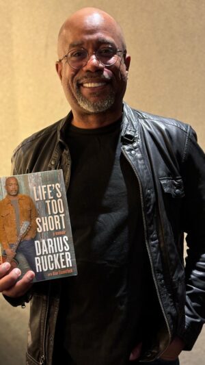 Darius Rucker Instagram - If I look back at my life and try to see into my past, everything seems blurry. But then I lean in and start to hear something. Melodies. Chords. Harmonies. Lyrics. This book is the story of my life as told through twenty-three songs that took me away, soaring, starting at ground level, living in a poor but happy home, never wanting for much more, enjoying what I had, even when times got tough, because I had my escape, my refuge, my music.

Pre Order “Life’s Too Short” today. Available everywhere May 28th! . (🔗 in bio)