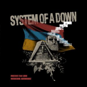 Daron Malakian Instagram - I’m very proud to release these two songs under the System banner.  The original plan was to release them on future Scars on Broadway albums, but I’m happy we came together as System to make a statement for our people.
﻿
﻿#ProtectTheLand #GenocidalHumanoidz #ArtsakhStrong #RecognizeArtsakh #PeaceForArmenia #DaronMalakian #DMSOB #ScarsOnBroadway #SystemOfADown #SOAD