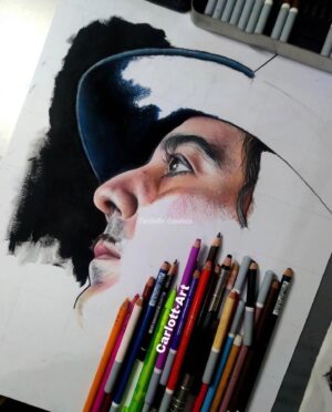 Daron Malakian Instagram - Incredible and realistic portrait by @carlottalaudazi.
﻿
﻿#DaronMalakian #ScarsOnBroadway #DMSOB #SystemOfADown #SOAD