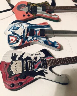 Daron Malakian Instagram - Incredible mini sculptures done by @deadedhobbies, down to mimicking the designs my father painted on my guitars. Thank you for sharing!
﻿
﻿#DaronMalakian #ScarsOnBroadway #DMSOB #SystemOfADown #SOAD