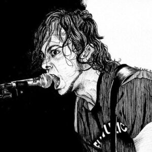 Daron Malakian Instagram - Loving these drawings by @mymsetg.

#DaronMalakian #ScarsOnBroadway #DMSOB #SystemOfADown #SOAD