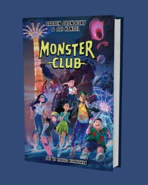 Darren Aronofsky Instagram - SUPER excited to reveal the cover of my new middle school book MONSTER CLUB based sort of on my own middle school days back in mark twain middle school in coney island brooklyn. ⠀ YES you read that right!  yours truly the filmmaker behind requiem and mother! wrote a book for kids!  don’t worry moms and dads i got a few different flavors up my sleeves.  this is a story i’ve been dying to tell you for a long time. back in the day my best friend eric and i dreamed up this thing monster club. now many eons later i added some magic, a lot of fiction, the loyalty of the MBP and spun a tale with my dear friend Ari.  true that. ⠀ i am thankful to @harperkids for publishing and @kurniawanron for adding some dopeness in the form of images. ⠀ ⠀ please pre order!!! release is September 13. support independent book shops http://BookShop.org and http://HC.com ⠀ also please no mocking comments on the two 12 year old headshots of me and ari which will serve as our author head shots. we had a lot of joy telling this coming of age story and i hope you all love it as much as we felt creating it.