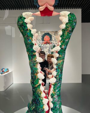 Darren Wang Instagram - Nice Exhibition 👧🏻🐊👀💪🤸🏻‍♀️ #如花在野