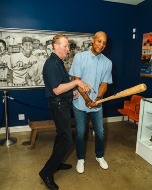 Darryl Strawberry Instagram - This past Tuesday was a blast at Legends’ Attic with Darryl Strawberry and Orel Hershiser! ✨⚾️ 🍓We hope you enjoyed the incredible stories and memories shared by these baseball legends! Thanks to everyone who joined us for this unforgettable event!🔥 #LegendsAttic #DarrylStrawberry #OrelHershiser