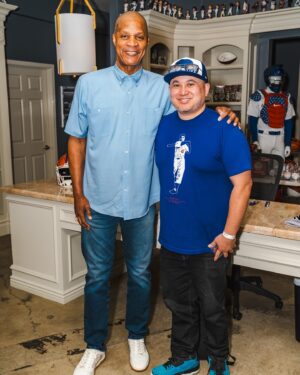Darryl Strawberry Instagram - This past Tuesday was a blast at Legends’ Attic with Darryl Strawberry and Orel Hershiser! ✨⚾️ 🍓We hope you enjoyed the incredible stories and memories shared by these baseball legends! Thanks to everyone who joined us for this unforgettable event!🔥 #LegendsAttic #DarrylStrawberry #OrelHershiser
