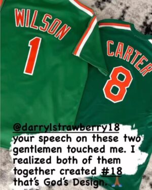 Darryl Strawberry Instagram - This right here is really special  @therealjdillenger  Wow 🍓
Thank you 🙏🏾