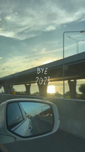 Darvid Kreepolrerk Instagram - Bye Bye 2023 เรื่องราวมากมายเกิดขึ้นในปีนี้ เติบโตไปอีกนะเรา🤍 #HNY2024 #TaeDarvid