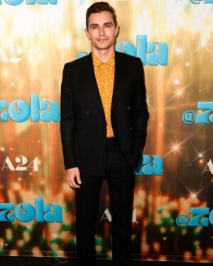 Dave Franco Instagram - dave at the screening for 'Zola'   #davefranco
