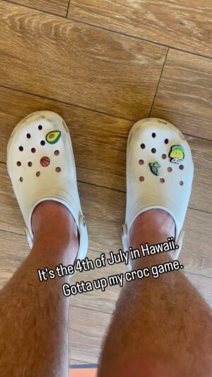 Dave Hughes Instagram - Who loves Crocs?